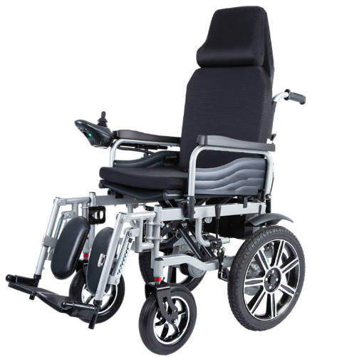 Compact Folding Electric Wheelchair for Elderly Smart and Portable Mobility Vehicle