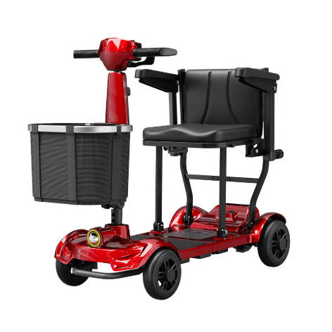 Ultra Light Portable Folding Mobile Scooter 4 Wheel Mobility Scooter for Elderly