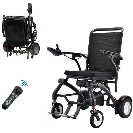 Foldable Fully Automatic Carbon Fiber Electric Wheelchair for Elders