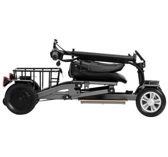 Folding 4 Wheels Handicap Electric Mobility Scooter with Manual Folding 2