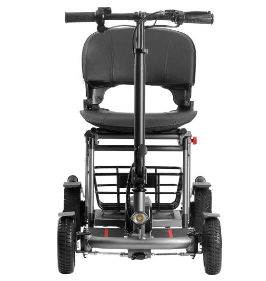 Folding 4 Wheels Handicap Electric Mobility Scooter with Manual Folding 3